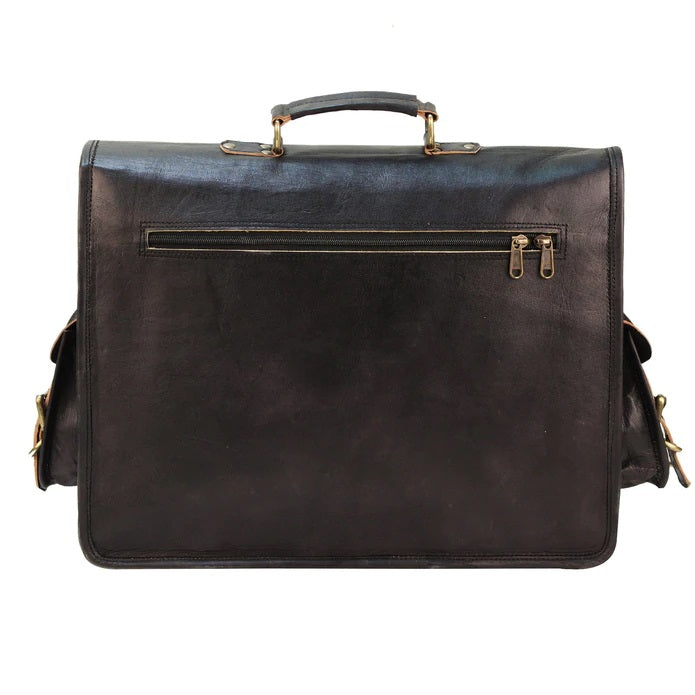 Black Leather Briefcase